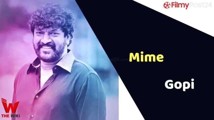 Mime Gopi (Actor) Height, Weight, Age, Affairs, Biography & More