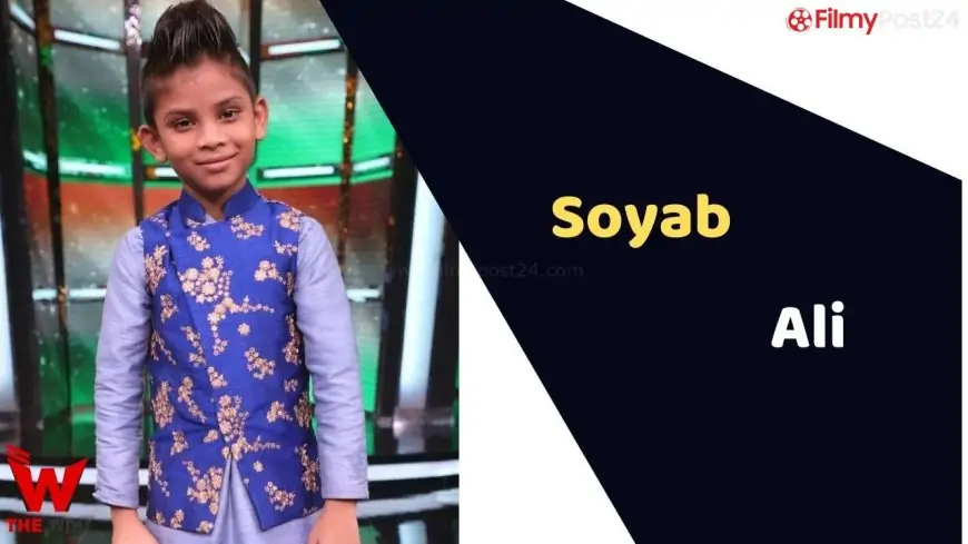 Soyab Ali (Superstar Singer 2) Age, Career, Biography, TV shows & More