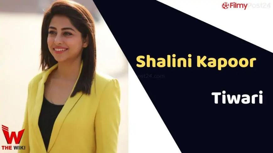 Shalini Kapoor Tiwari (Anchor) Height, Weight, Age, Affairs, Biography & More