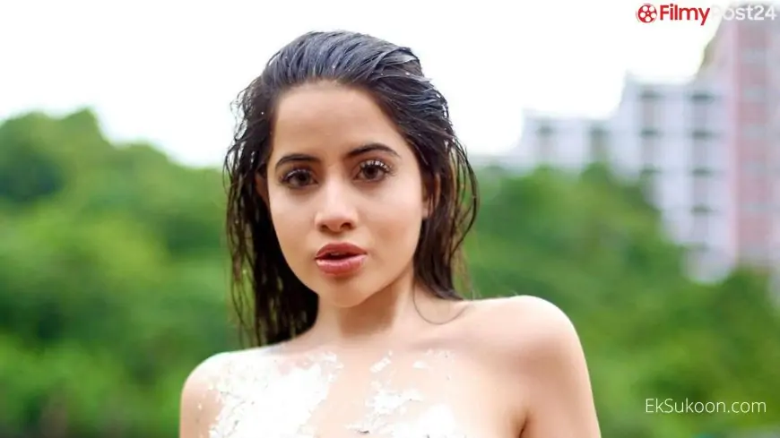 Urfi Javed Poses Without Clothes, Wrapped Silver Foil Around Her Private Parts, Deets Inside