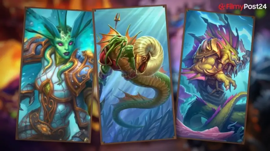 Every Rise Of The Naga Minion Coming To Hearthstone Battlegrounds