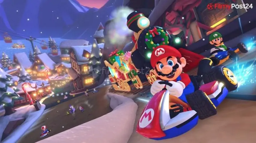 Mario Kart 8 Deluxe's Third Wave Of DLC Provides Merry Mountain And Peach Gardens Subsequent Month