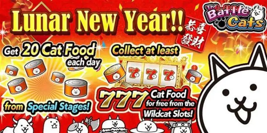 The Battle Cats Have fun the Lunar New Yr!