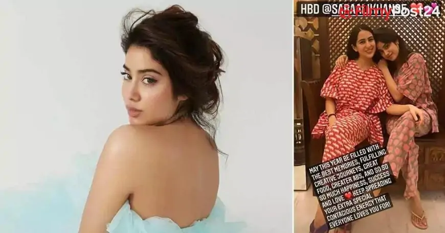 Janhvi Kapoor Specifically Comes To Want Birthday Woman Sara Ali Khan 