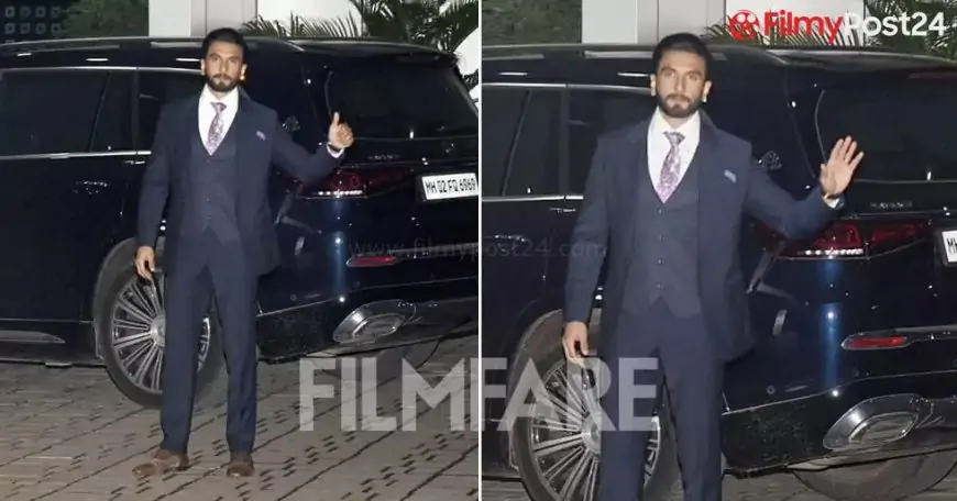 Ranveer Singh’s Dishy Avatar At The Airport 