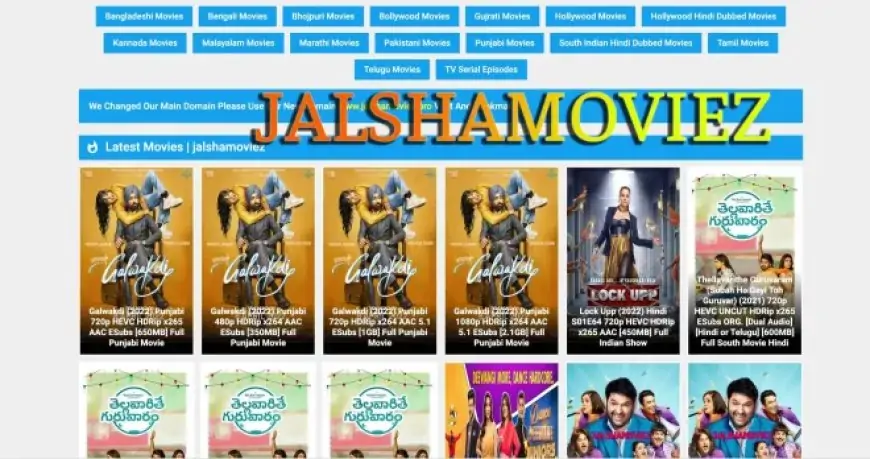 Jalshamoviez (2022): Free Download South Indian Hindi Dubbed Movies And Bengali Movies HD Online