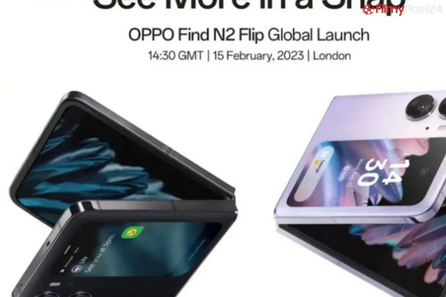 What to Expect from Oppo Find N2 Flip Global Release on February 15 in Terms of Price, Specifications, and More