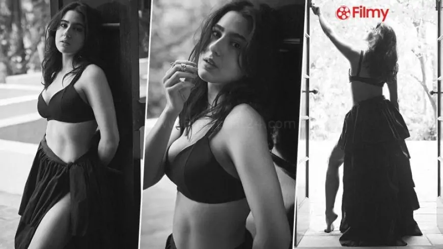 Sara Ali Khan Turns Muse for Rohan Shrestha, Shares Beautiful Monochrome Footage on Social Media (View Pics)