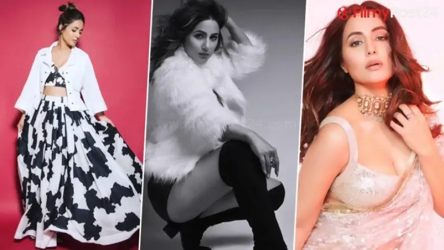 Hina Khan Is a Total Seductress As She Nails the ‘Western Dress to Saree’ Transformation Reel Trend! (Watch Video)