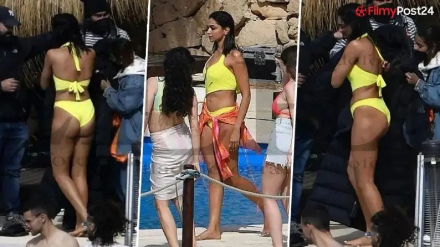 Pathaan: New Leaked Pictures of Deepika Padukone Showing Off Her Curves in a Neon Bikini Surface Online (View Pics)