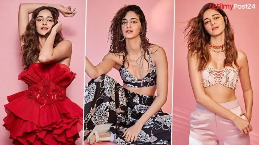 Ananya Panday Is an Absolute Diva as She Poses in Chic Outfits for Magazine Photoshoot (View Pics)