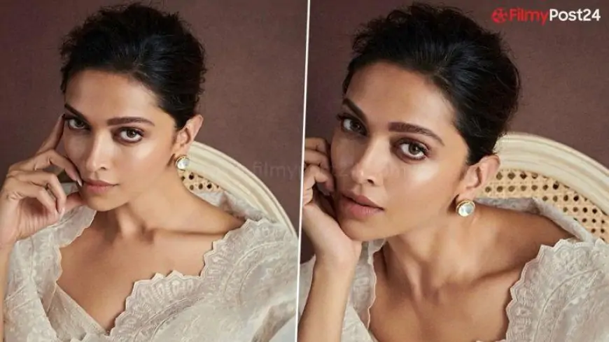 Deepika Padukone Looks Divine As She Shows Off Her New White Saree in Close Up Snaps (View Pics)