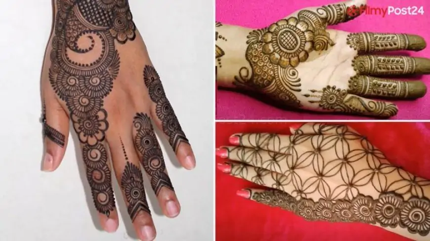 Latest Mehndi Designs for Eid al-Fitr 2022: Easy Floral Half Moon Henna Patterns and Simple Palm Mehendi Ideas To Celebrate Eid (Watch Videos)