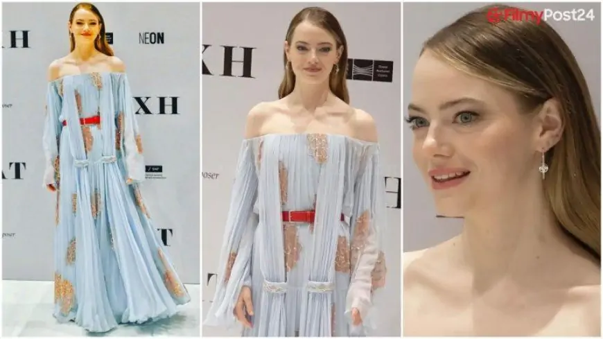 Yo or Hell No? Emma Stone in Louis Vuitton at the Premiere of Bleat in Athens