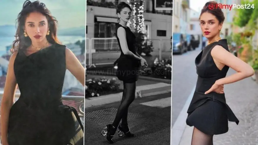 Cannes 2022: Aditi Rao Hydari Exudes Confidence and Grace as She Slays in a Mugler Mini Dress (View Pics)