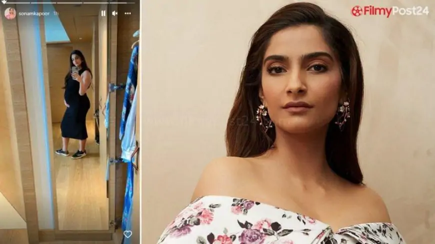 Mom-to-Be Sonam Kapoor Flaunts Her Baby Bump in a Super Adorable Mirror Selfie (View Pic)