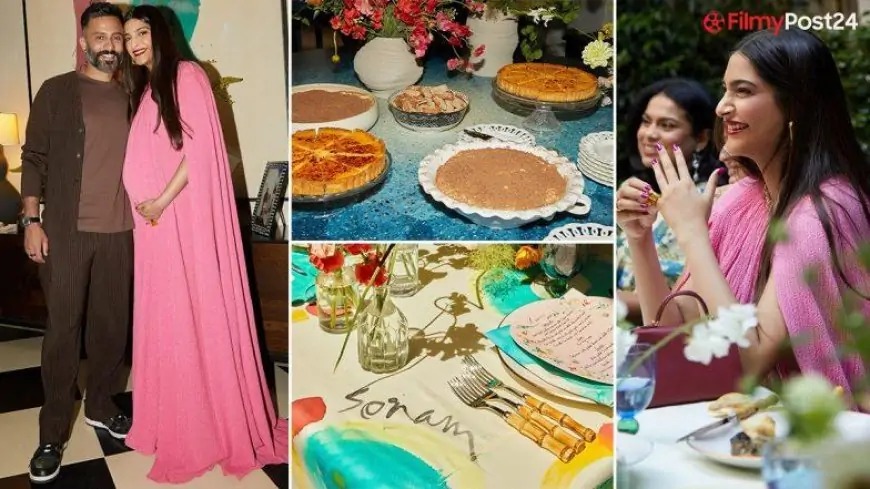 Photos From Sonam Kapoor’s Child Bathe Ceremony Look Spectacular! Verify Out Images Of The Actress’ Outfit, Décor, Meals And More