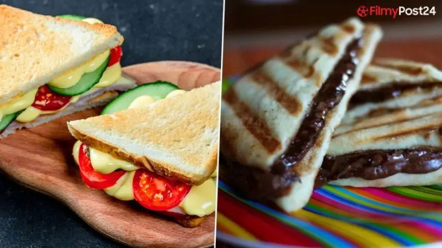 National Sandwich Month 2022: From Veg Club to Nutella; 5 Different Sandwich Variations That Will Tantalize Your Taste Buds! (Watch Recipe Videos)