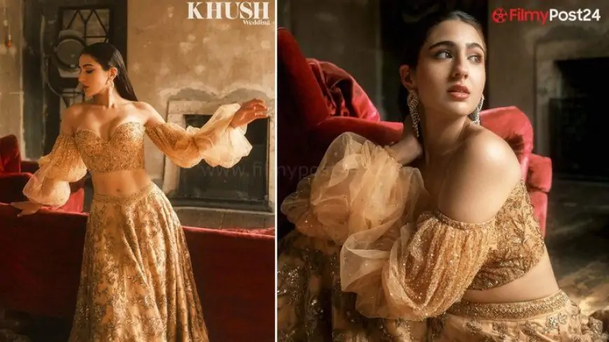 Sara Ali Khan Looks Like Royalty in Khush Wedding Magazine Photoshoot (View Pics)