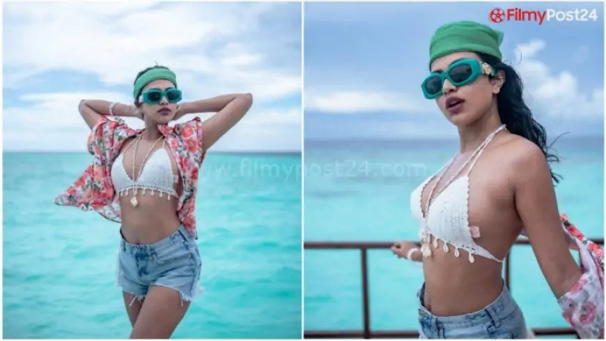 Amala Paul Flaunts Her Toned Physique As She Shows Off Her Sexy Beach Style During Maldivian Vacay (View Pics)