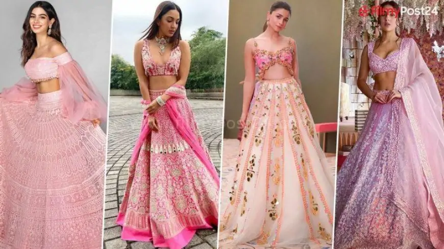 Diwali 2022: Alia Bhatt, Kiara Advani's Pink Lehenga Choli Looks to Flaunt This Year