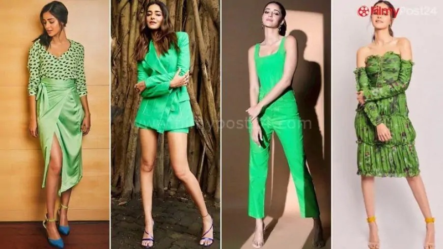 5 Pics That Show That Ananya Panday is Obsessed With All Shades of Inexperienced!