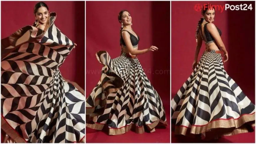 Yo or Hell No? Kiara Advani's Ethnic Outfit By JJ Valaya for Shershaah Promotions