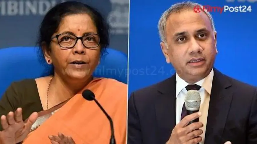 Finance Minister Nirmala Sitharaman Meets Infosys CEO Salil Parekh Over Glitch in E-Submitting Portal