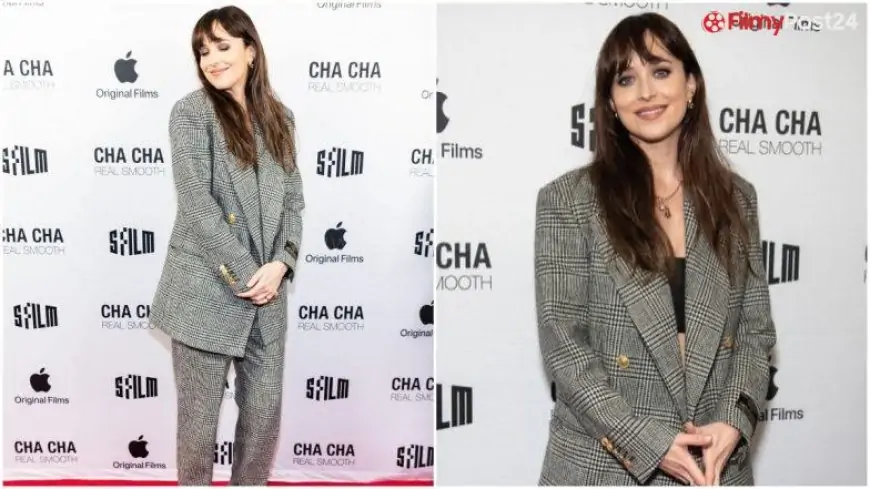 Yo or Hell No? Dakota Johnson in Gucci at the Premiere of Cha Cha Real Smooth