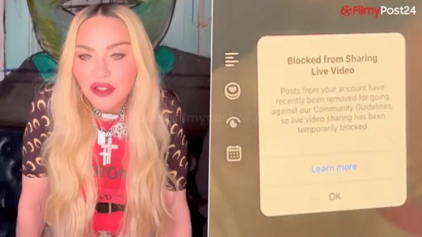 Madonna Gets Blocked from Going Live On Instagram After Sharing Nude Photos (Watch Video)