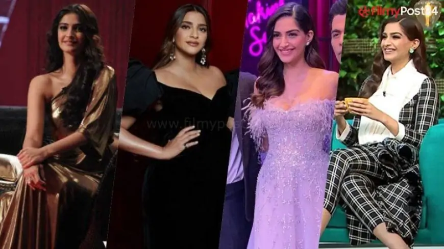 Sonam Kapoor’s Looks for Koffee With Karan Over the Years: A Look Her Outfits for All Seasons Ahead of KWK Season 7 Episode 6