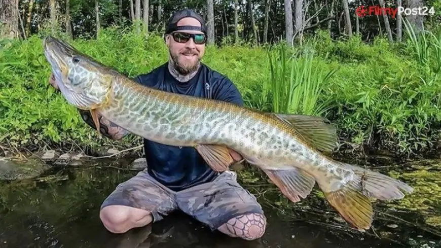 Giant Carnivorous Fish! US Fisherman Catches Enormous Tiger Muskie in Connecticut's Lake Lillinonah; See Viral Pic 