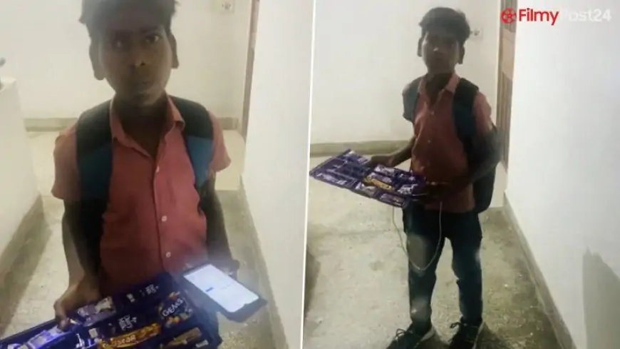 Watch: 7-Year-Old Boy Turns Zomato Delivery Employee, Rides Cycle to Drop Off Food After His Father's Accident; Viral Video Gets Mixed Responses Online