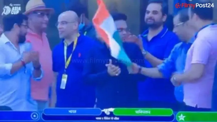 Opposition Leaders Claim Jay Shah Refused to Hold Indian National Flag During IND vs PAK Asia Cup 2022 Match, Tweets Viral Video