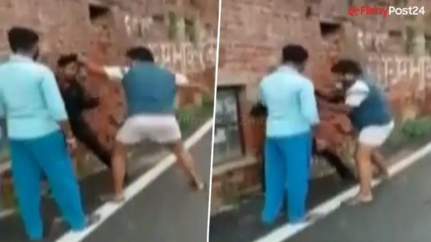 Video: Electricity Department Employee Assaulted by Consumer in Madhya Pradesh’s Gwalior