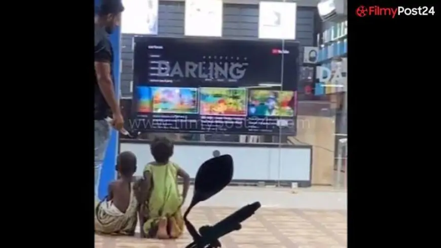 Viral Video: Digital Retailer Incharge Lets Homeless Children Watch Their Favorite Cartoons On TV On a regular basis in Tamil Nadu