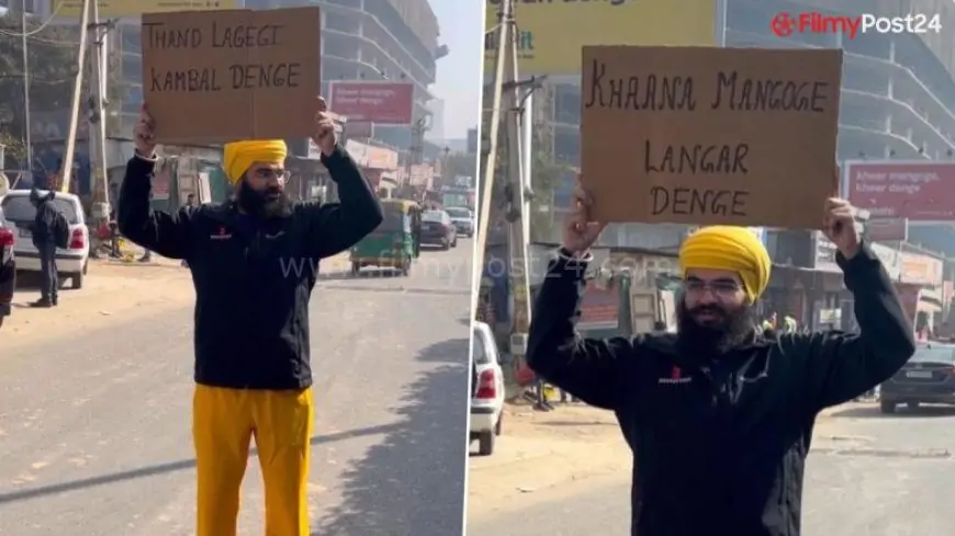Social Activist Harteerath Singh Ahluwalia's Heartening Twist to Blinkit and Zomato's 'Mangoge Denge' Billboard Wordplay Is Profitable Hearts, This is Why
