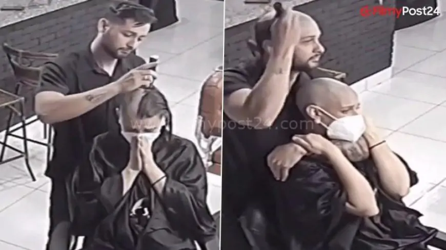 Barber Shaves Off His Private Hair To Help a Most cancers Affected particular person in Viral Video; Netizens Overwhelmed By The Gesture