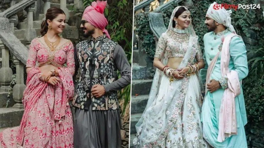 Rubina Dilaik and Abhinav Shukla Recreate Wedding Picture for Their Fourth Anniversary and It's Adorable! (View Pics)