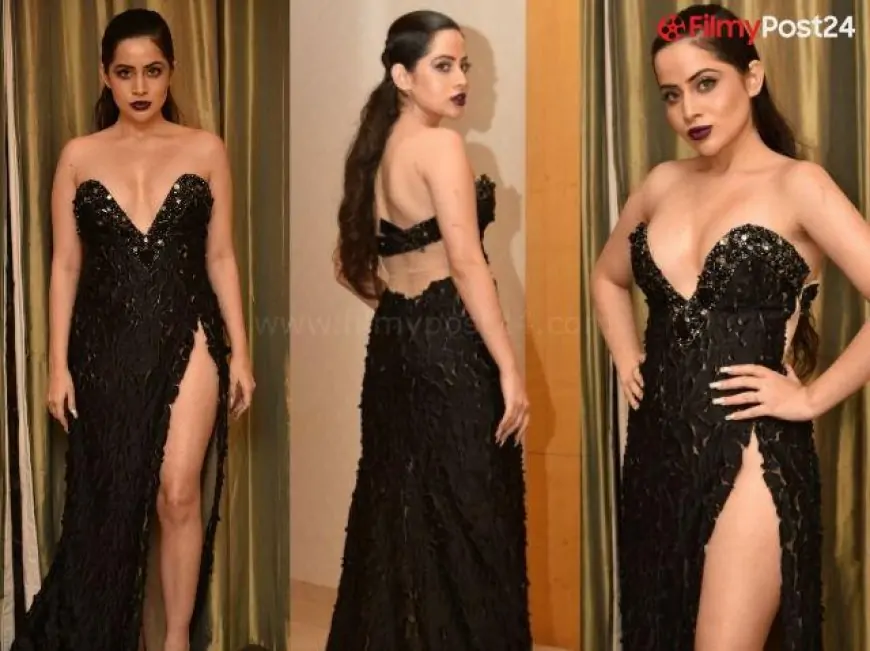 Bigg Boss OTT Fame Urfi Javed Is Dressed By Dar Sara, International Pop Star Ariana Grande’s Designer For The Red Carpet Event Filmfare Middle East