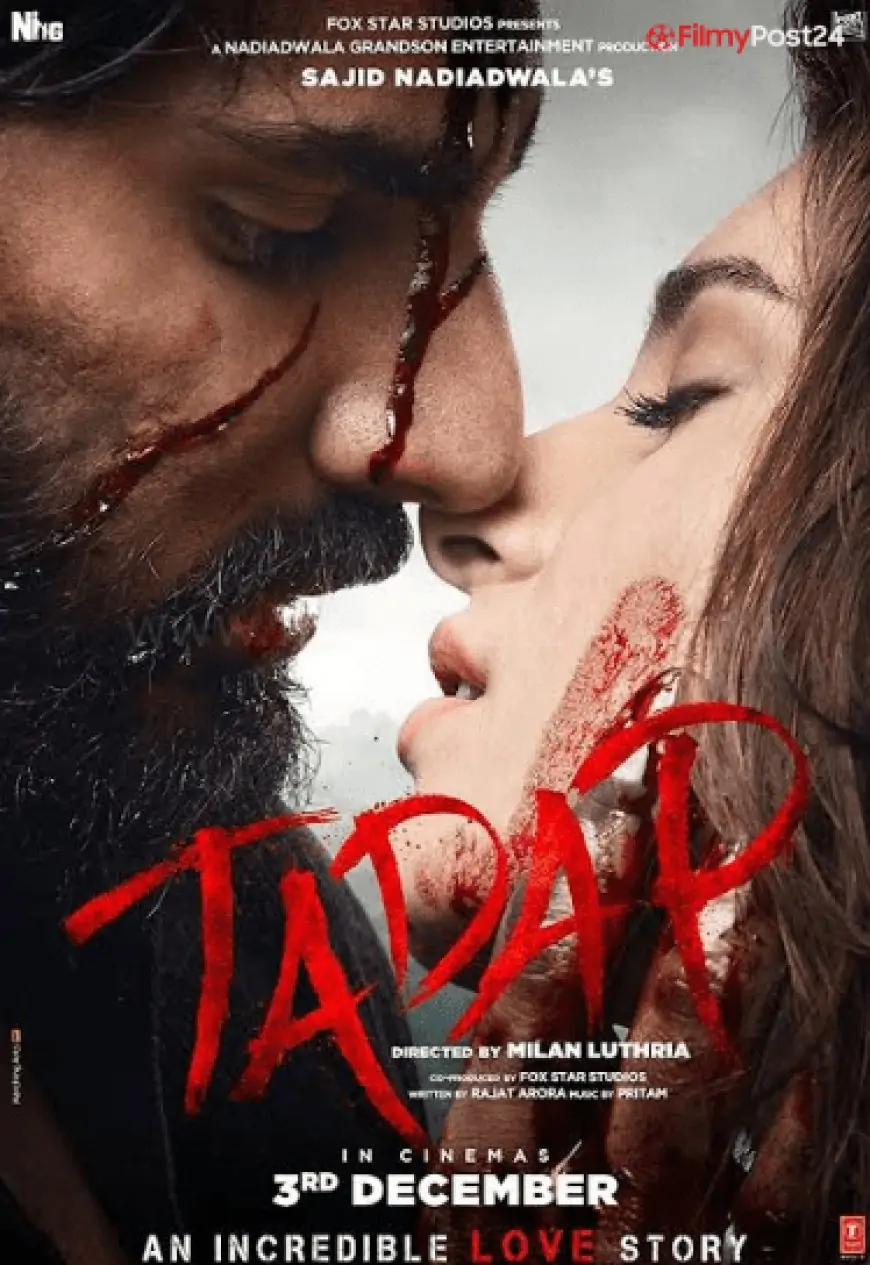 Tadap Movie 2nd Day Box Office Collection