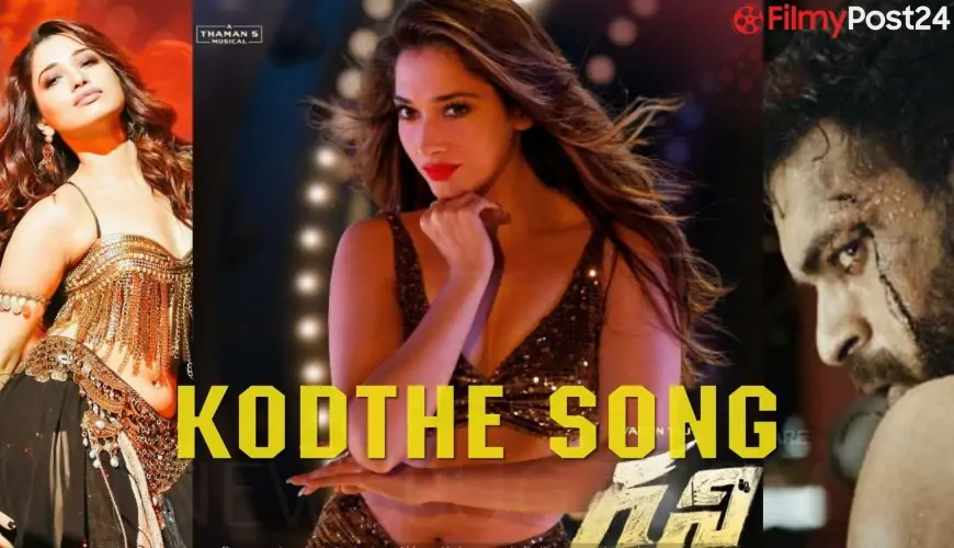 Tamannaah’s Kodthe Song From Ghani Is Out: Watch Full Video