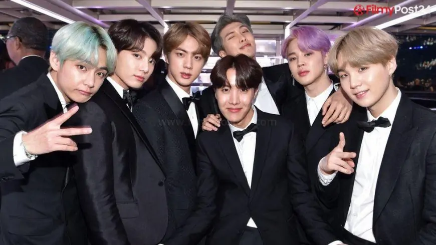 BTS Suits Up In Style On Grammys 2022 Red Carpet