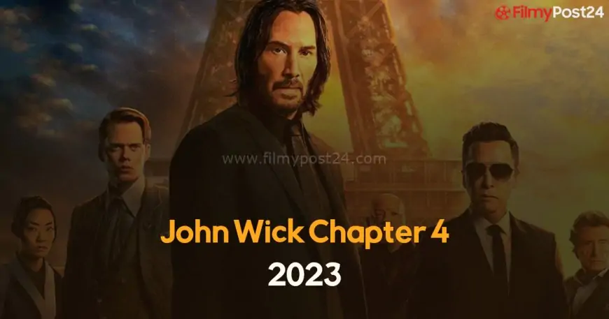 John Wick Chapter 4 (2023) Hindi Dubbed Available to Download on Filmy4wap