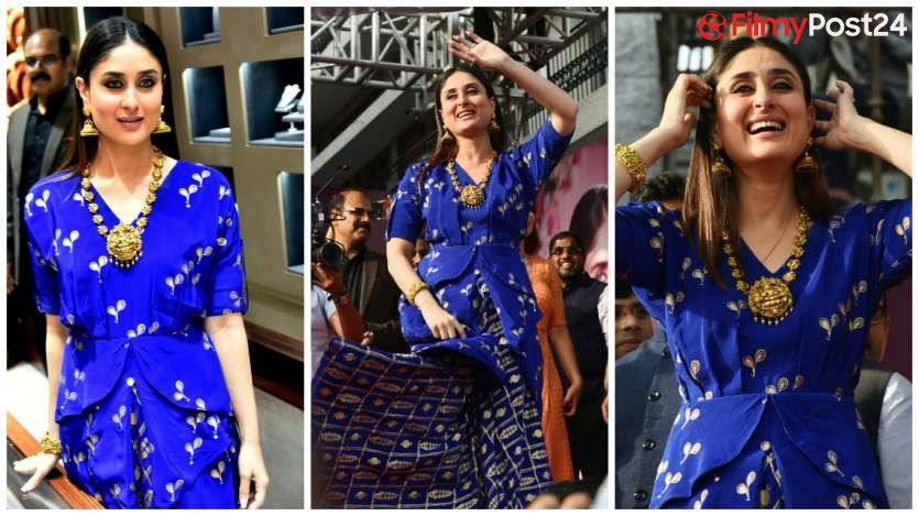 Kareena Kapoor's strange and unfashionable collection in royal blue