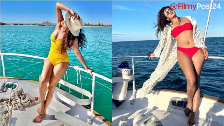 Priyanka Chopra Jonas Has a Perfect Day Off in Valencia, Shares Scorching Hot Photos Chilling on Yacht and Jet Skiing (View Pics and Video)