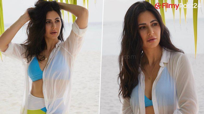 Katrina Kaif Serves Beachy Vibes in Latest Bikini Pictures From the Maldives (View Pics)