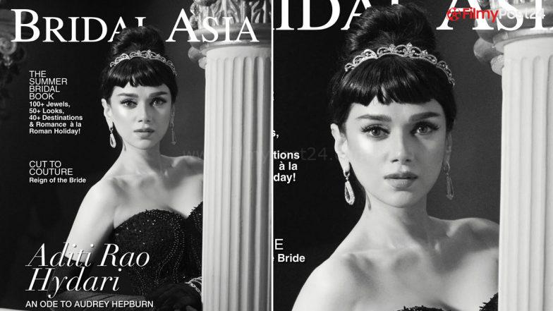 Aditi Rao Hydari Turns Into Fashion Icon Audrey Hepburn for a Mag Cover and It’s Supremely Elegant (View Pic)