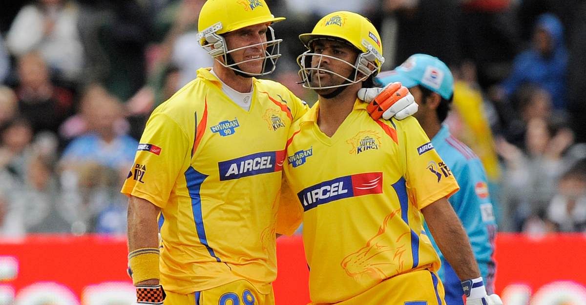 Matthew Hayden and MS Dhoni, Chennai Super Kings